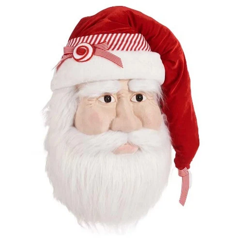 Deko Figur Weihnachtsmann Kopf Mehrfarbig - Bild 1 von 1