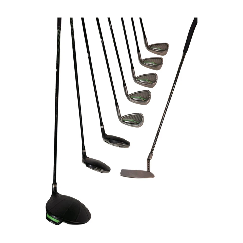 Ping Prodi G 9 Club Set Black Dot Driver Wood Hybrid Irons Putter Youth RH - Image 2 of 4