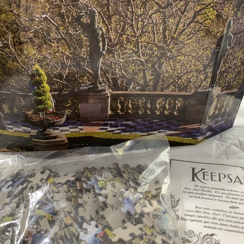 Chapultepec Castle Mexico City Jigsaw Puzzle Keepsakes Sure-Lox 500 Pc Skyline - Picture 6 of 16