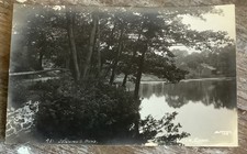 ANTIQUE - RPPC Jennings Pond Chester Connecticut vintage real photo postcard