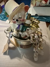 Vintage Annalee Mobilitee Doll 1999 Millennium Mouse 820699 New Years 2000