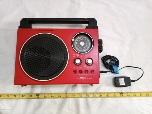 Groovy KMART model 36-60 Portable AM FM radio 8-track player Boombox! - Afbeelding 2 van 11