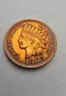 1905 Indian Head Cent Penny Uncirculated Full Liberty 4 Diamonds Cleaned