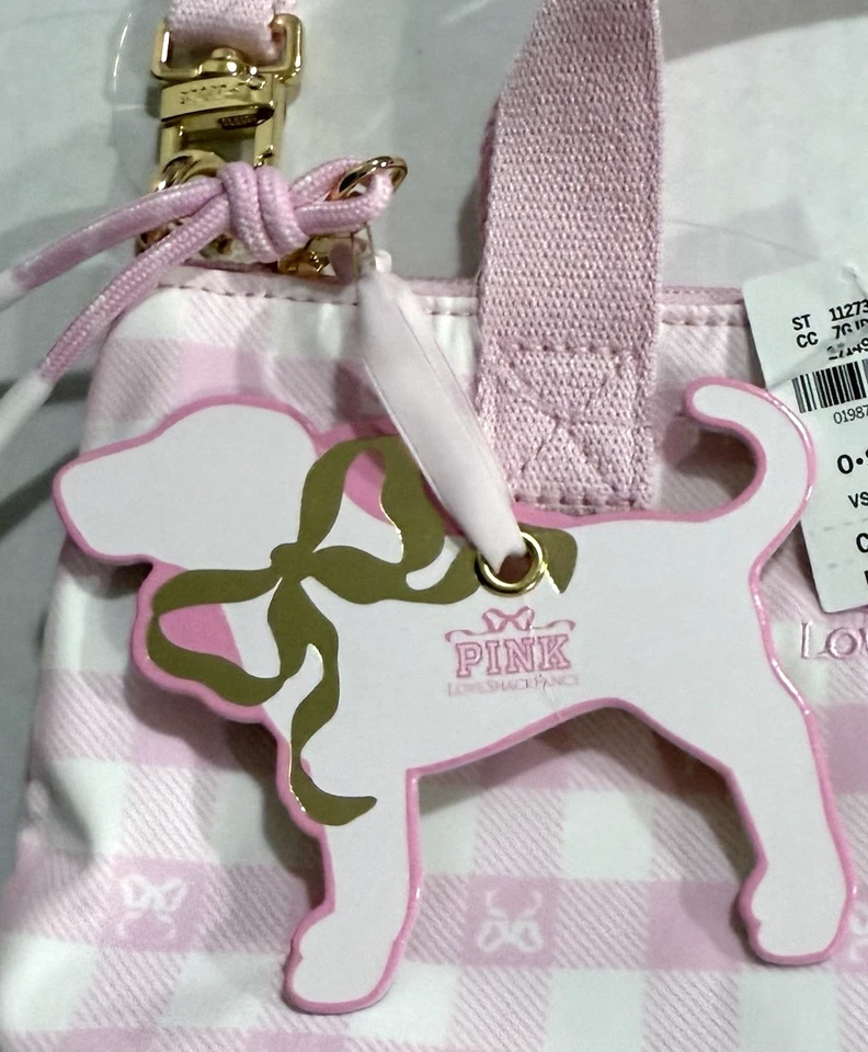 Victoria’s Secret ROSA Love Shack Elegante Mini Bolso Bandolera Icono Guinga Foto 4 de 4