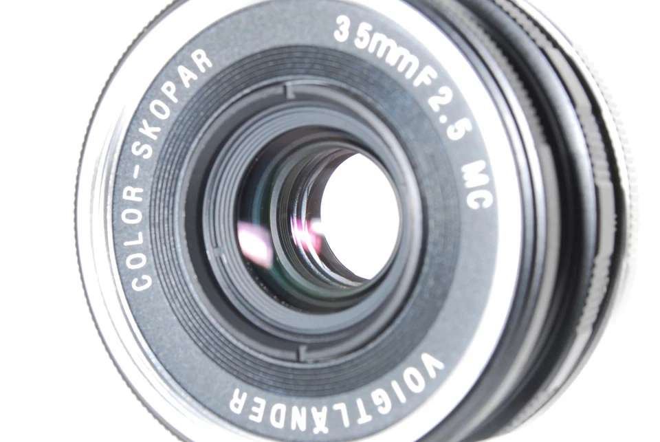 [B V.Good] Voigtlander COLOR-SKOPAR 35mm f/2.5 MC Lens P Type Leica L39 9629 - Image 3 of 4