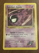 Sabrina's Gastly 093/132 Gym Heroes Regular 2000 NM
