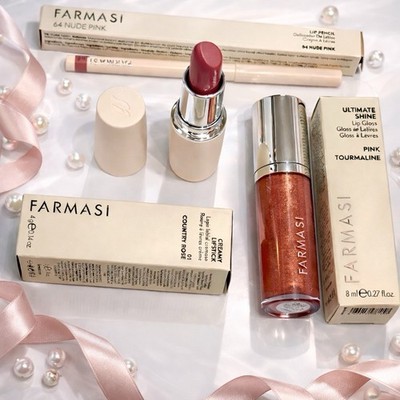   PINK FARMAS NUDE SET - Bleistift + Lippenstift + Lippenstift   