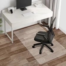 Vicwe Chair Mat for Hardwood Floor, 36” x 60” Office Chair Mats, Cle