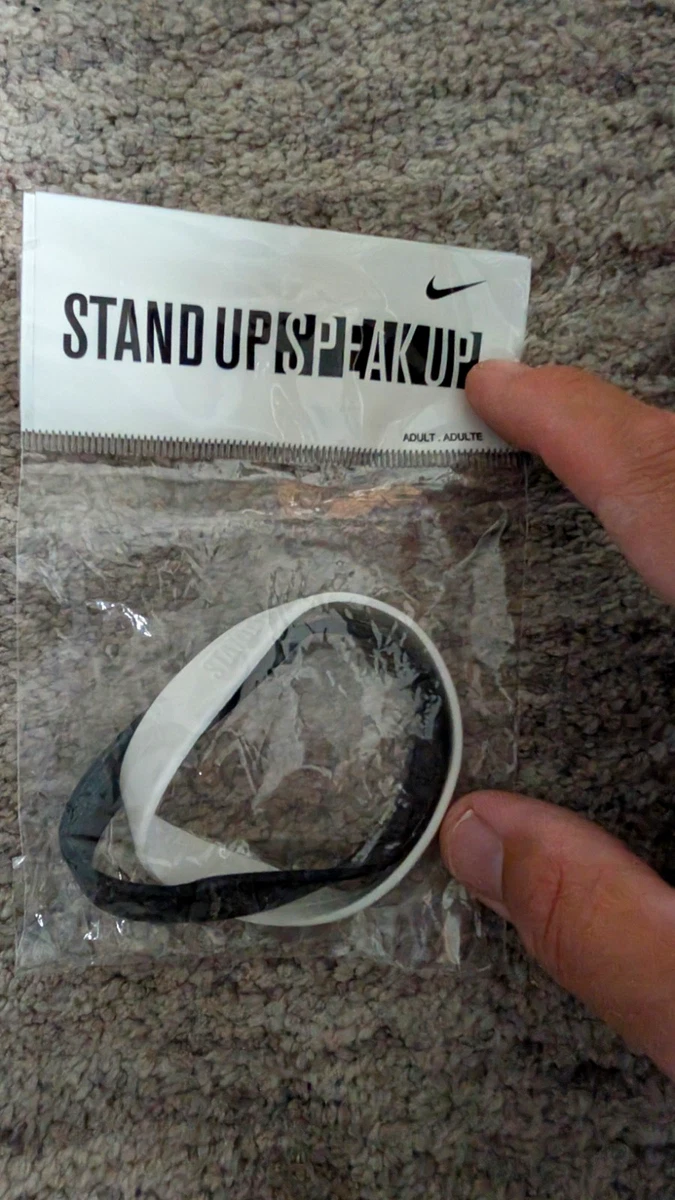 Stand Up Speak Wristband for sale | eBay UK