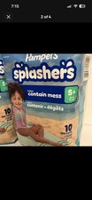 Pampers Splashers Swim Diapers 31 lb Ages 5 Disposable Contains 10 Diapers