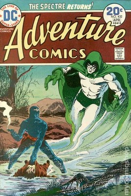 Adventure Comics #432 FN- 5.5 1974 Stock Image Low Grade
