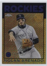 2021 Topps Silver Pack 1986 Chrome Baseball Gold /50 Nolan Arenado #86BC-57 8u9