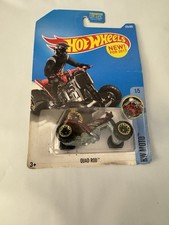 Hot Wheels Red Quad Rod HW Moto 2015 ATV Motorcycle Bike Sealed