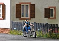 Busch 7860 Us Motorrad Mit BikerpäRchen