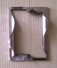 CORNICE Specchio FERRO BATTUTO con o senza LED . compatibile Alexa Google . 849