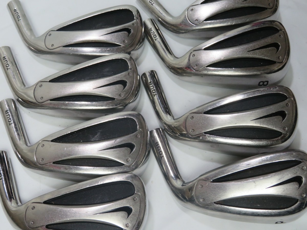 BEST OFFER NIKE SLINGSHOT TOUR 8pc Head Only IRONS SET GOLF PARTS