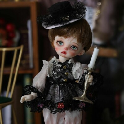 1/8 BJD Doll Handmade IM1.7 Anne Normal Color B-Free Face Make Up+Free Eyes