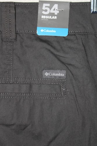 Pantalones Cortos Columbia Para Hombre Talla 54 Carbón Extendido Frente Plano Big Man Carga $75 - Imagen 4 de 4