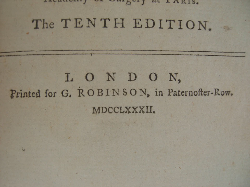 1782 Treatise on the Operation of Surgery Samuel Sharpe Doctor Dr RN Surgeon - Image 4 of 4