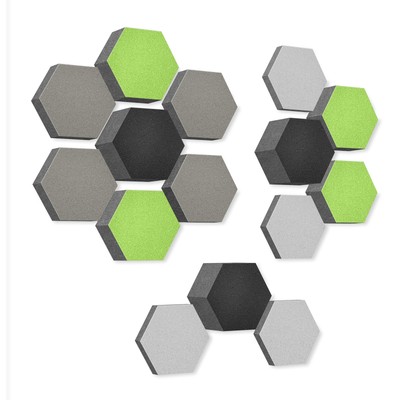 STUDIOline 15 Absorber Wabe Akustikelement Wand / Decke aus Akustikschaum #S02