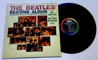 ROCK BEATLES SECOND ALBUM ORIGINAL CAPITOL LP T 2080 EXCELLENT 1964