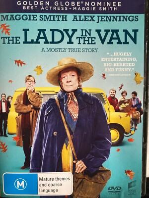 THE LADY IN THE VAN DVD Nicholas Hytner 2015 Very Good RL20Maggie Smith