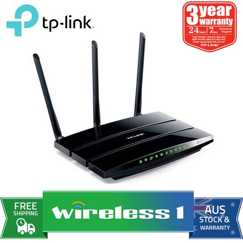 Buy Now TP-Link TD-W8980 Wireless N600 Dual Band ADSL2+ Gigabit Modem Router