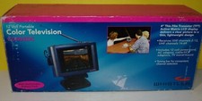Boxed New Vintage Whistler 4in TFT-LCD COLOR TV 12 Volt Portable CO403DC