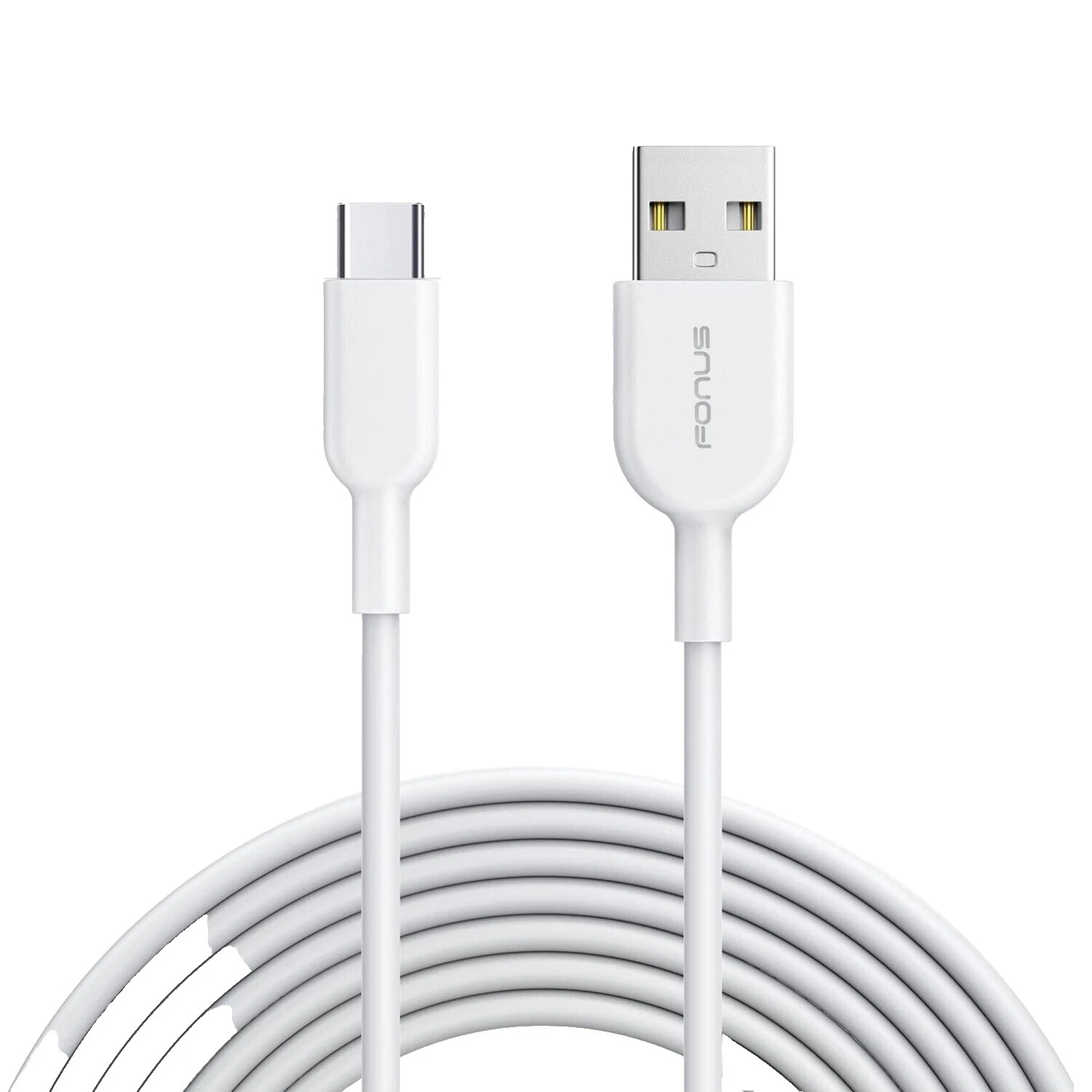 White Cell Phone USB-C Cables