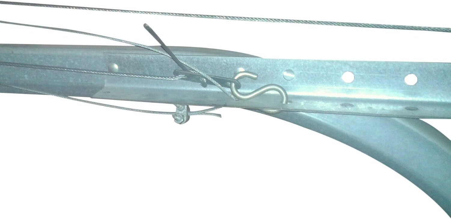 Garage Door Cable Replacement Kit Two 3/32 Inch X 14 Foot Long And 1/