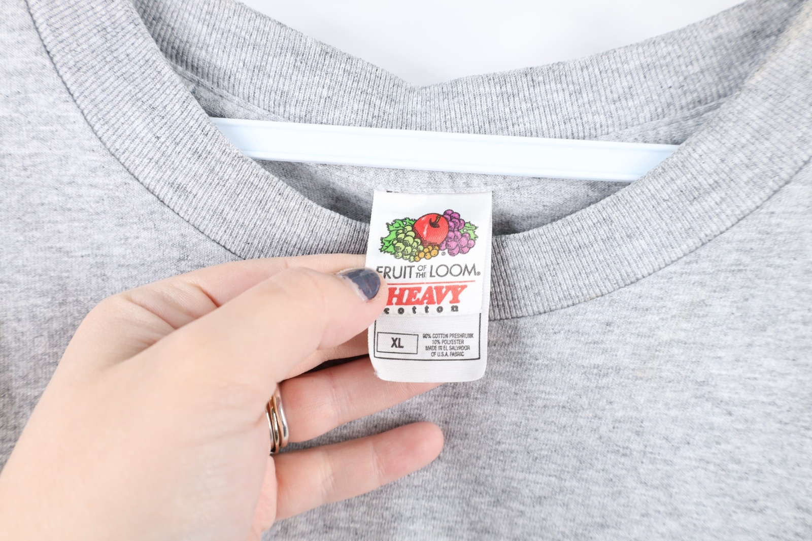 FILA T shirt vintage streetwear uomo XL Spell Out God's Crew canottaggio double face