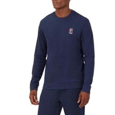 FILA Men's Long Sleeve Crew Neck Lightweight Sweatshirt size M