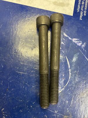 YFS M12x100mm Long SHCS Alloy Steel Black Oxide, Grade 12.9, Lot Of 2