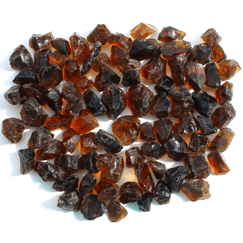 10 pezzi quarzo birra naturale non trattato grado sfaccettato 18 mm-28 mm pietre preziose sfuse grezze - Foto 12 di 24