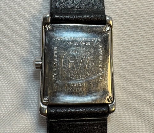 SERVICED: Raymond Weil Don Giovanni Tank Style Watch ORIGINAL Geneve 5873/1 - Picture 9 of 9