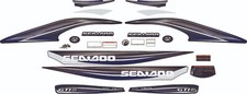 SEADOO GTI SE 155 2009 Graphics / Decal / Sticker Kit BLUE & GREY