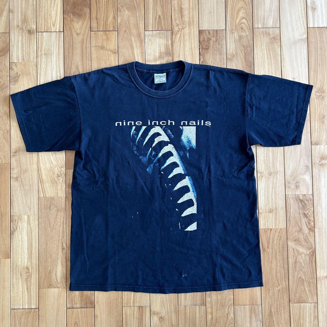 Nine Inch Nails T-Shirt XL 1994 Box Logo Made in USA | eBay Nine Inch Nails T-Shirt XL 1994 Box Logo Made in USA | eBay