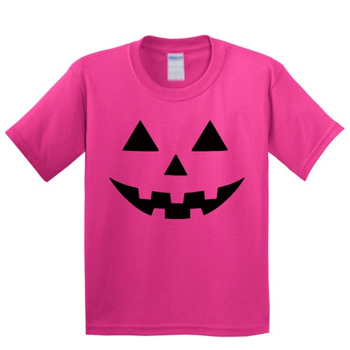 Halloween Kid's T-Shirt Pumpkin Face Characters New Funny Scary Movie Tee - Picture 30 of 44