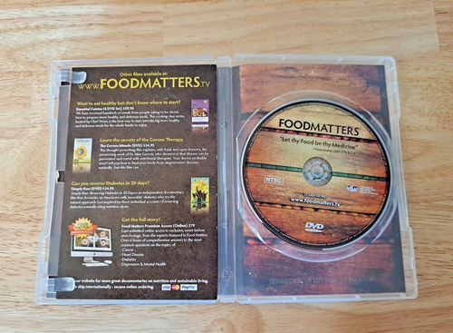 Food Matters DVD You Are What You It Documentary 2009 Nutrition - Picture 3 of 3
