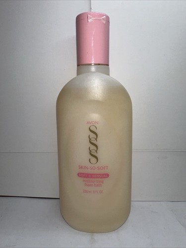 Avon Skin So Soft Soft & Sensual Moisturizing Foam Bath - 8 oz ~ NOS
