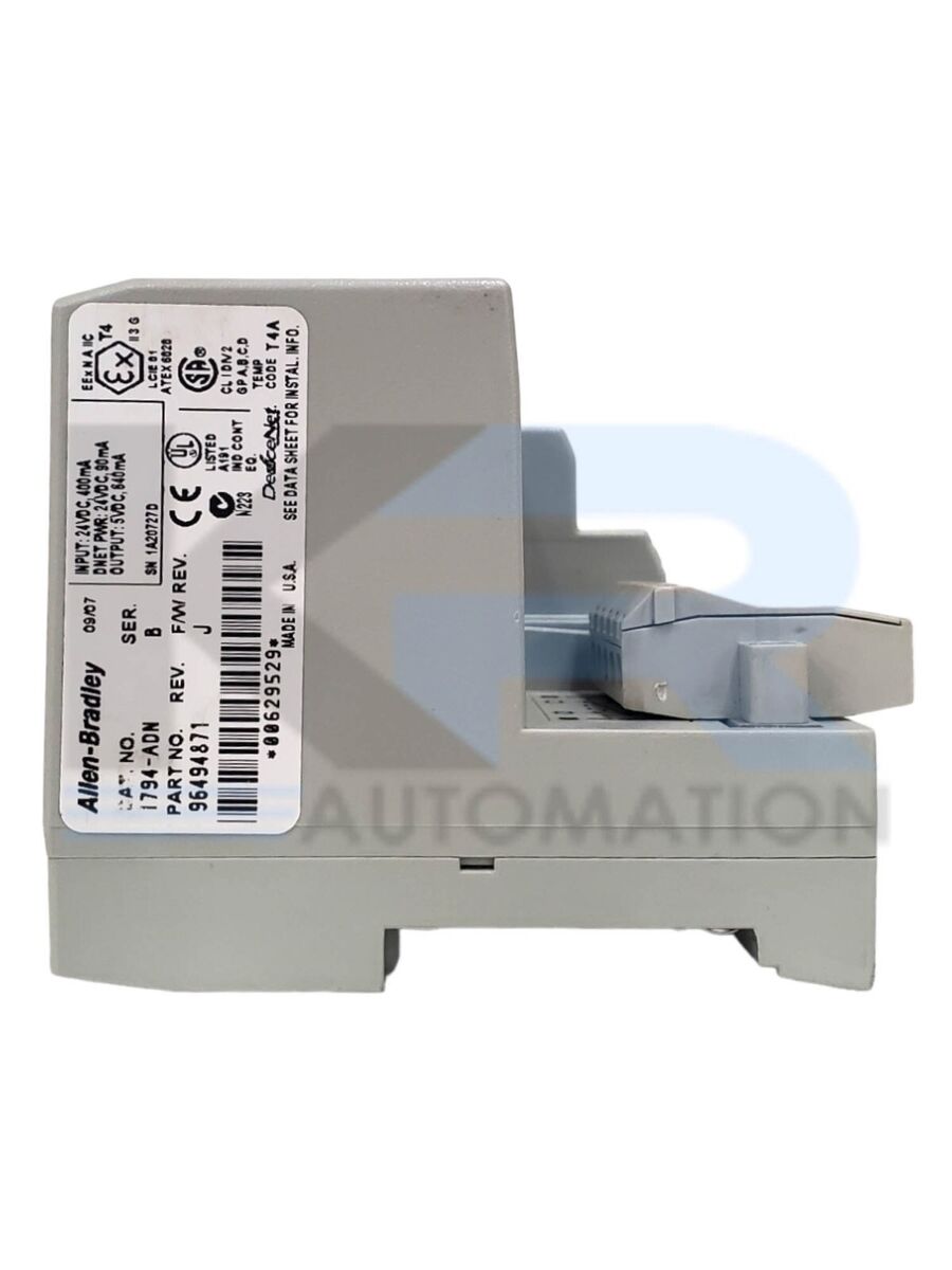 Allen Bradley 1794-ADN /B Flex I/O Device Net Network Allen Bradley 1794-ADN /B Flex I/O Device Net Network