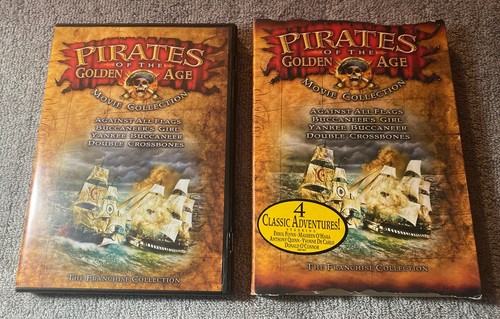 Pirates of the Golden Age Filmsammlung DVD, Discs sind neuwertig kostenloser Versand 878C