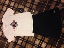 Jordan Shirt Shorts Outfit 2 Piece Set