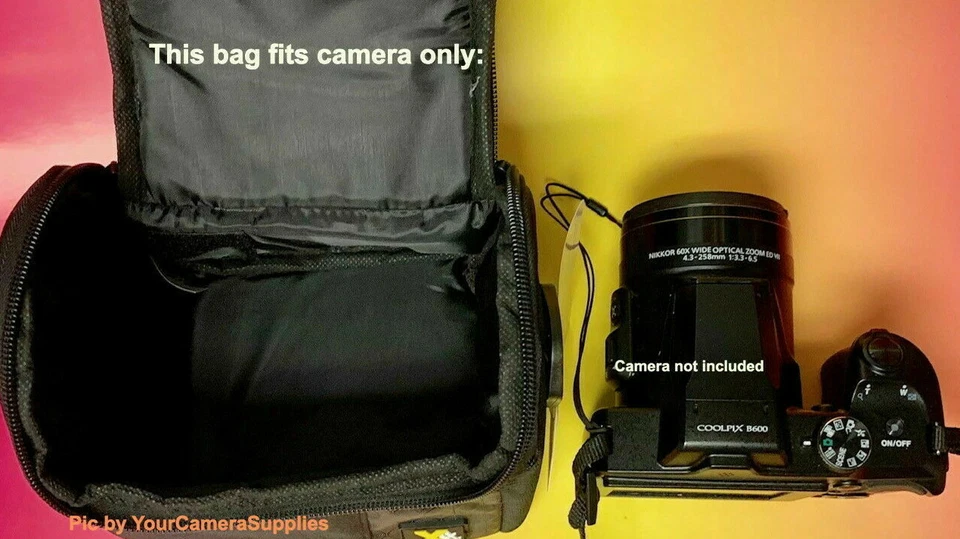 BOLSA ESTUCHE para NIKON COOLPIX B500 B700 P80 P7000 P7100 P7700, SOLO SE ADAPTA A CÁMARA Foto 4 de 4