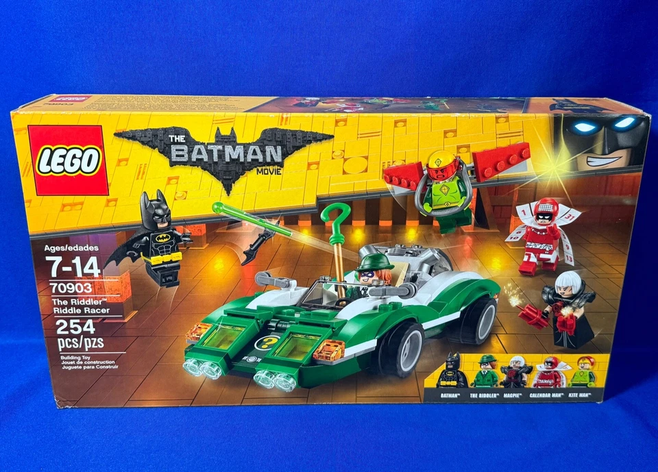 RIDDLER RIDDLE RACER - LEGO 70903 Бэтмен фильм строительный набор автомобиля сорока - Изображение 3 из 4