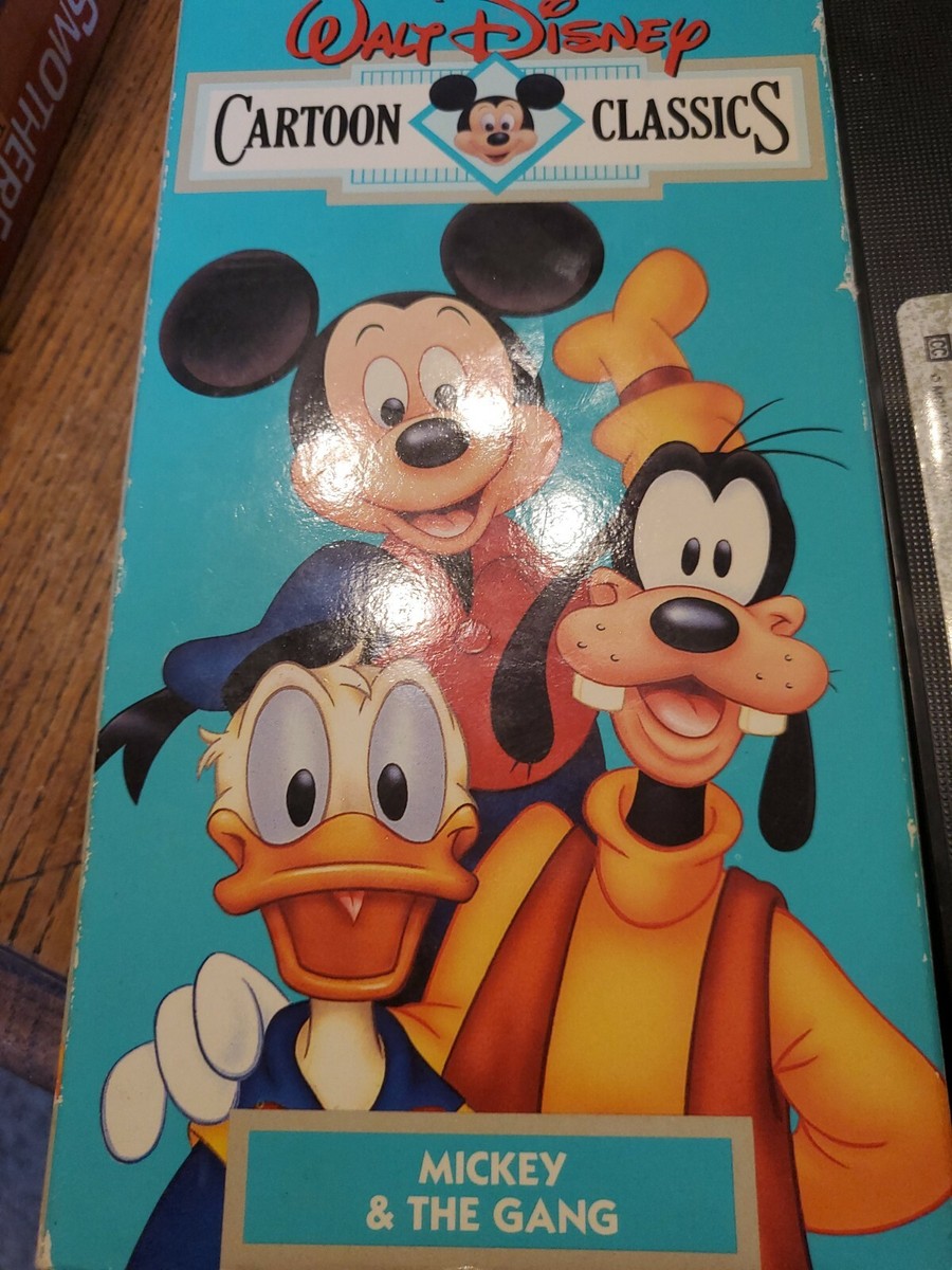 Walt Disney Cartoon Classics - V. 11 - Mickey the Gang (VHS, 1991