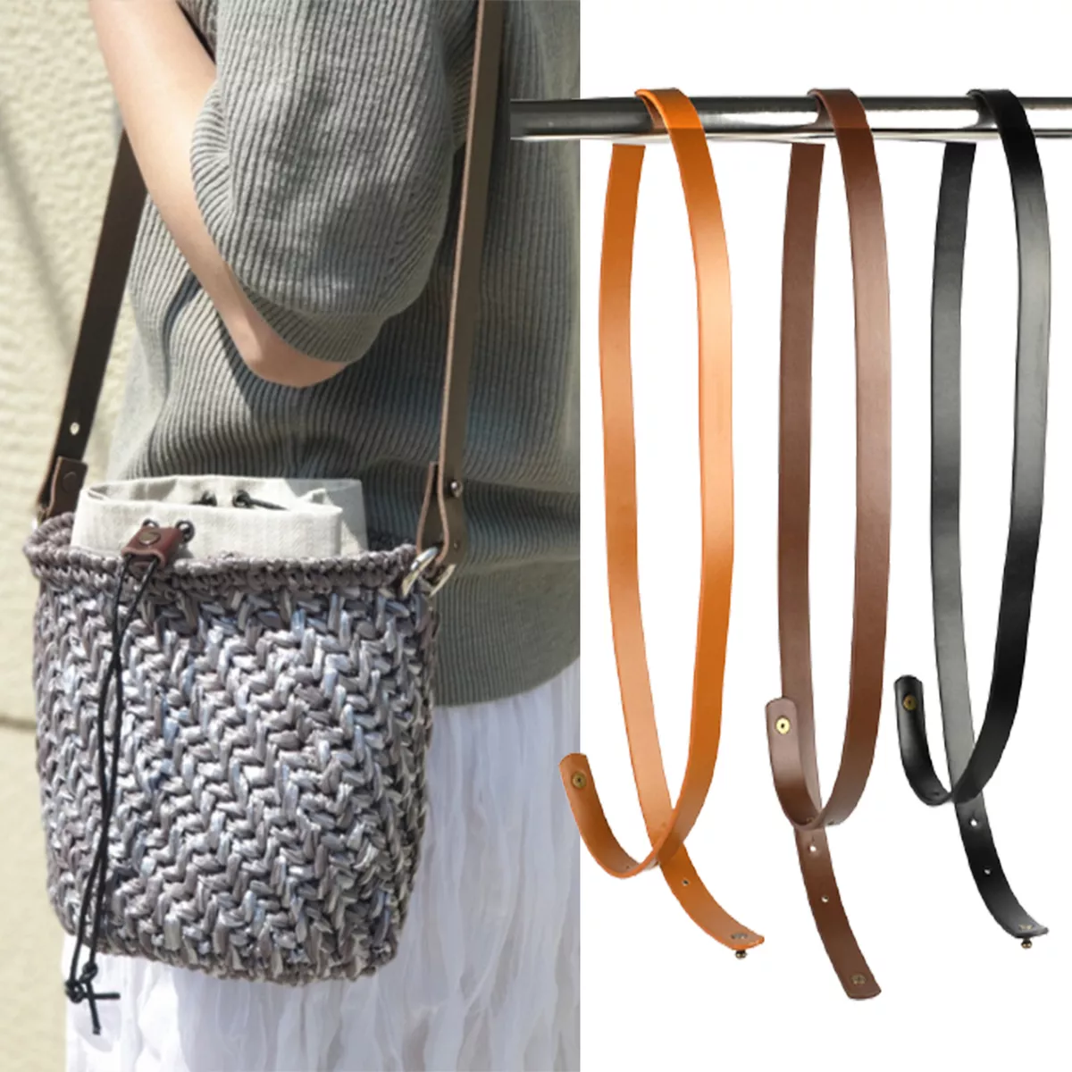 Adjustable Crossbody Bag Strap Replacement For Handbag Detachable Handle Ⓢ