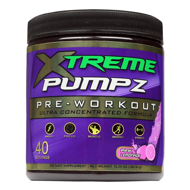 Xtreme Pumpz 40 Serving - Pink Lemonade+ FREE SHAKER CUP ...