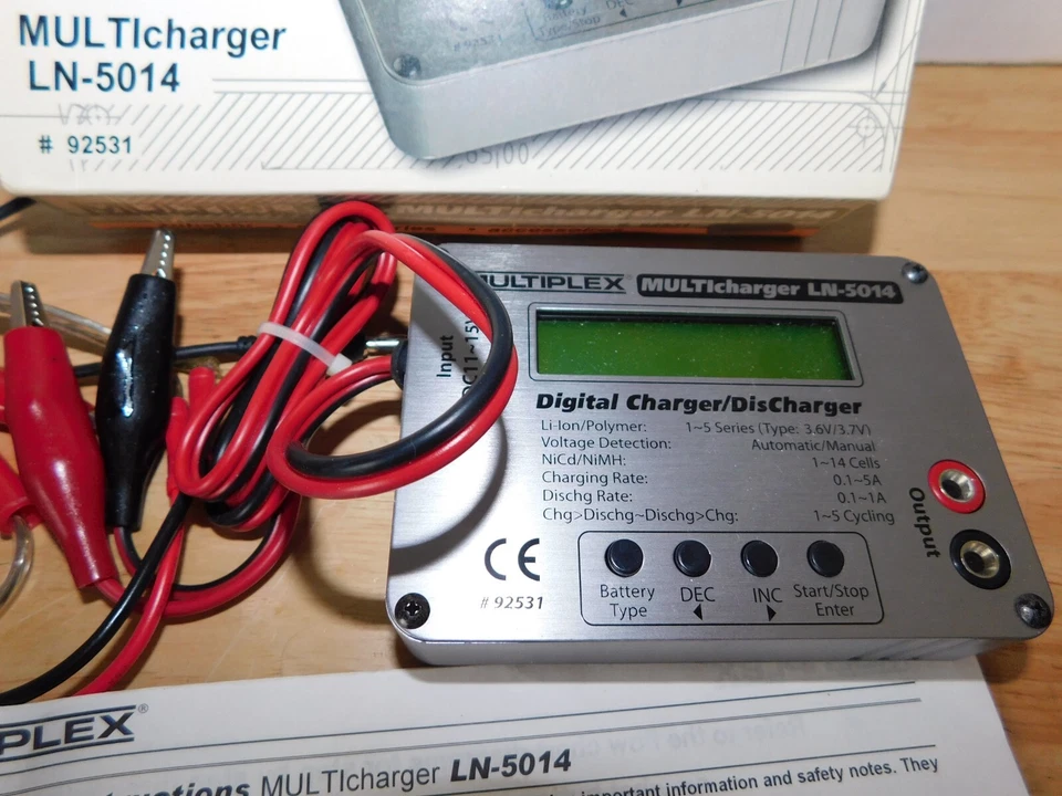 Multiplex Multicharger Digital Charger LN-5014 * NiCd NiMH LiPo Li-Ion Pb, 6/39 - Image 2 of 4
