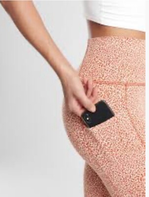 Athleta Salutation Stash Pocket II Textured 7/8 Tight SIZE 1X NEW     #631936